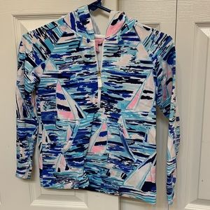 Girls Lilly Pulitzer Popover hooded L